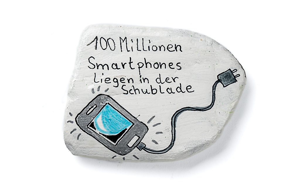 100 Millionen Smartphones liegen in der Schublade.