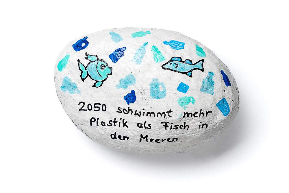 2050 schwimmt mehr Plastik als Fisch in den Meeren.